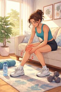 muscle soreness or joint soreness